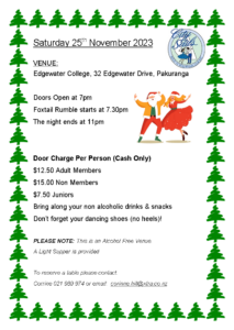 Christmas Dance with Foxtail Rumble @ Edgewater College